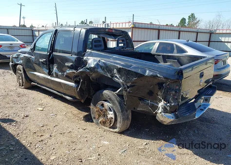 2005 Dodge Dakota Slt из США, поврежденный, VIN 1D7HE48NX5S165602